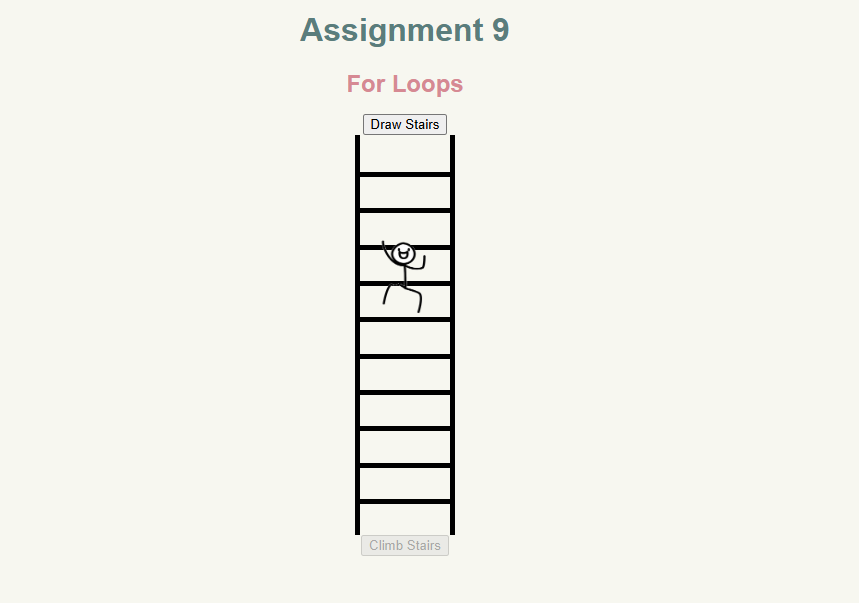 Screenshot of Assignment 9